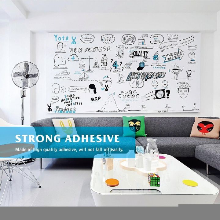 Self-Adhesive Whiteboard Sticker Roll | FREE Whiteboard Markers