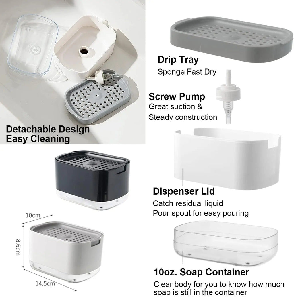 2 in 1 Sponge dispenser (Original High Quality)