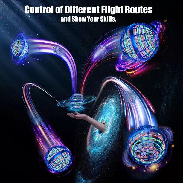 Flying Spinner Ball – Rechargeable Hand-Controlled LED Flying Toy
