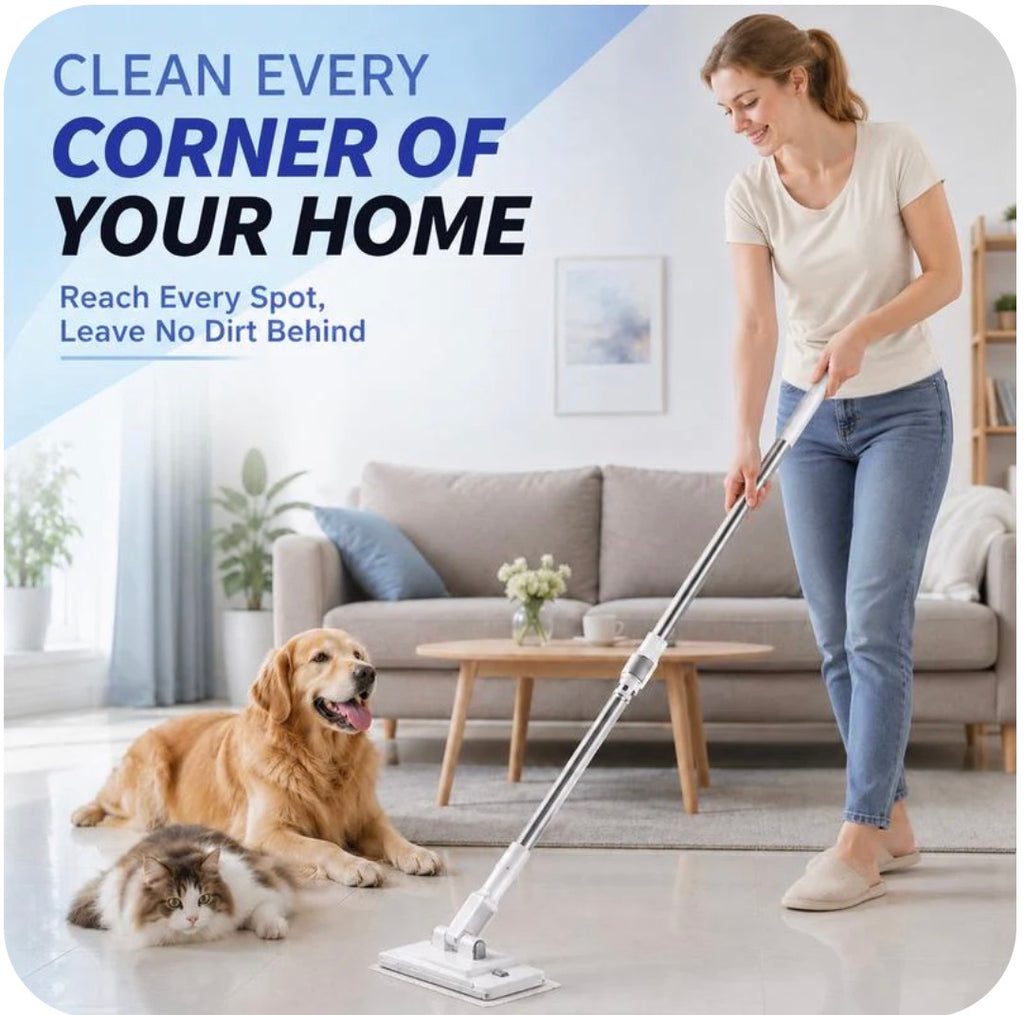 Extendable Telescopic Disposable Flat Clip Mop