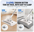 Extendable Telescopic Disposable Flat Clip Mop