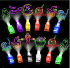 Glow Projection Rings – 5-Piece LED Party Fun for Kids & Adults 5 Rings