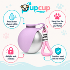 Leak-Proof Stainless Steel Dog Water Bottle