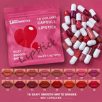 Pack of 18 Capsule Premium lipstick set