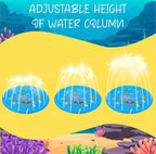 Inflatable Baby Play Mat Water Play Mat For Kids Pool Mat 70x60x15cm