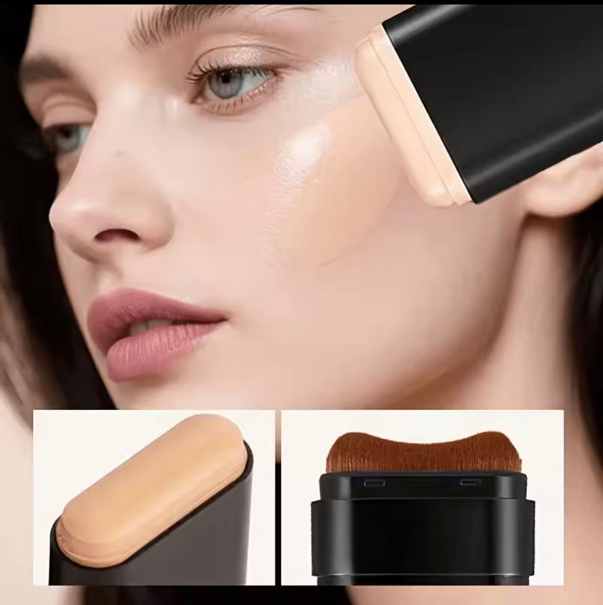 5-in-1 Dual Foundation Stick with Brush