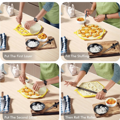 24 in 1 Unbreakable Samosa Maker (Allow To Open)