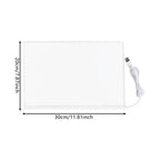 DIY LED Light-Up Writing Board With 7 Marker Acrylic Pad with Stand | Colorful DIY Notes & Erasable Neon Pens