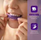 Purple Teeth Whitening Strips| Teeth Bleaching Color Corrector | Remove Stain In 30 Minutes