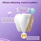 Purple Teeth Whitening Strips| Teeth Bleaching Color Corrector | Remove Stain In 30 Minutes