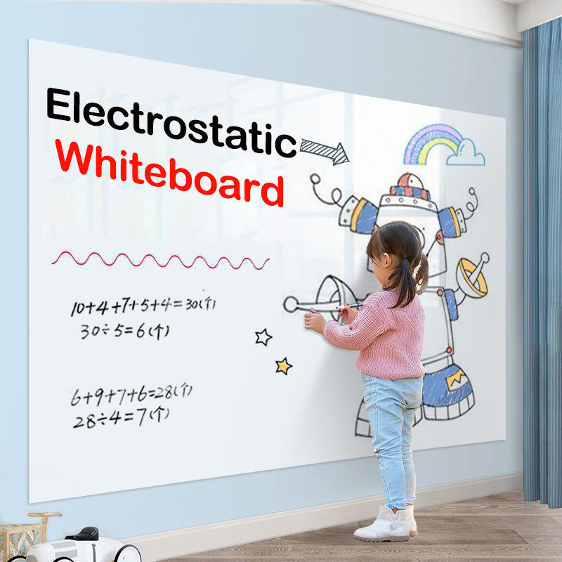 Self-Adhesive Whiteboard Sticker Roll | FREE Whiteboard Markers