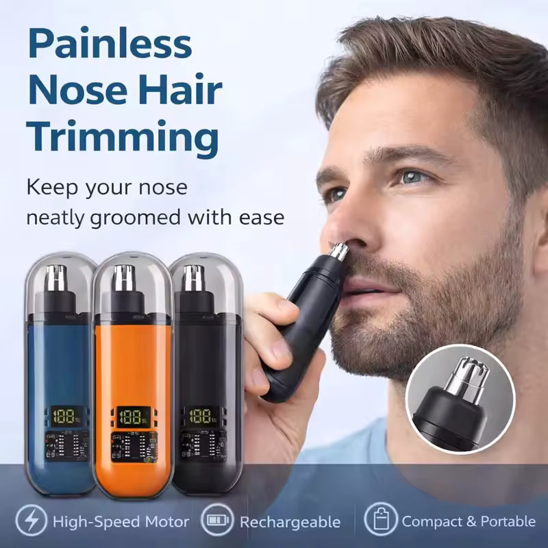USB Rechargeable Nose & Ear Hair Trimmer