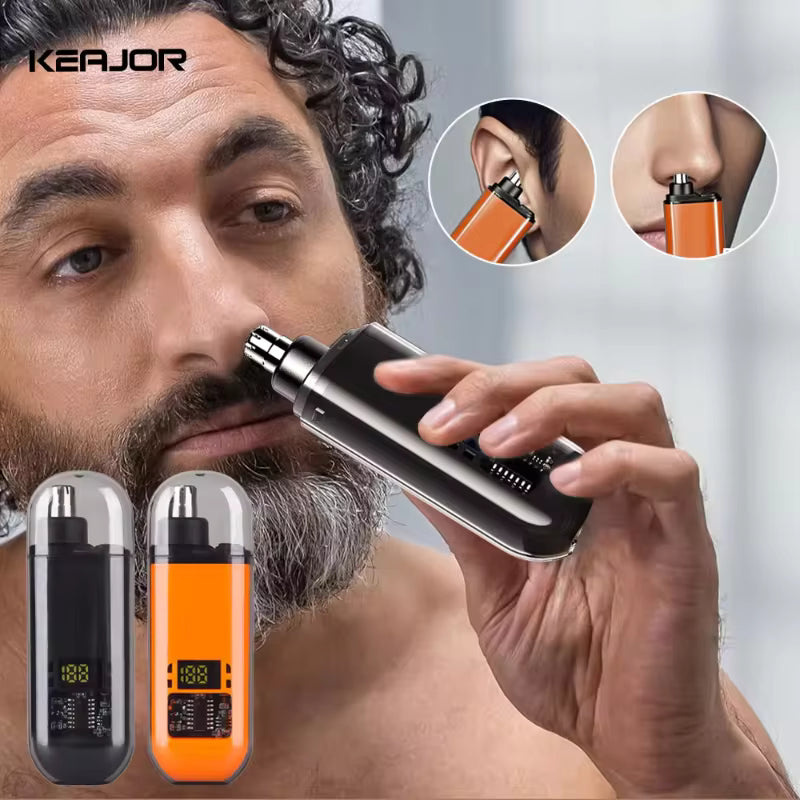USB Rechargeable Nose & Ear Hair Trimmer