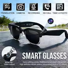 Title  AI Smart Camera Glasses with Bluetooth & HD Video Recording