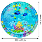 Inflatable Baby Play Mat Water Play Mat For Kids Pool Mat 70x60x15cm