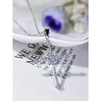 Diamond Cross Pendant Necklace