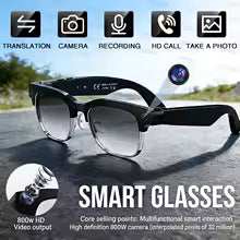 Title  AI Smart Camera Glasses with Bluetooth & HD Video Recording