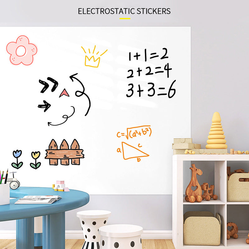 Self-Adhesive Whiteboard Sticker Roll | FREE Whiteboard Markers