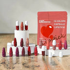 Pack of 18 Capsule Premium lipstick set