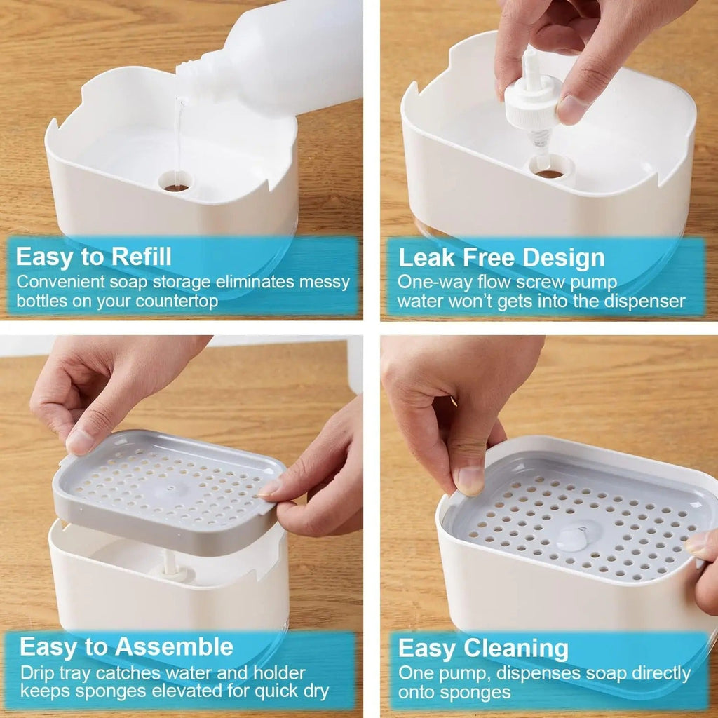 2 in 1 Sponge dispenser (Original High Quality)